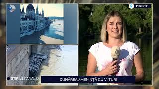 Stirile Kanal D - Dunarea ameninta cu viituri! | Editie de seara