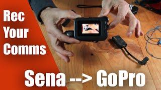 How to record Sena audio to GoPro | Sena 20S Evo & GoPro Hero 8/9 with media mod or mic adapter