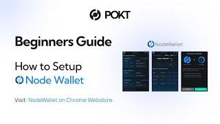 How to Setup Node Wallet - POKT Network Beginner's Guide