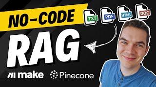 How to Build a No-Code RAG System (Pinecone + Make.com)