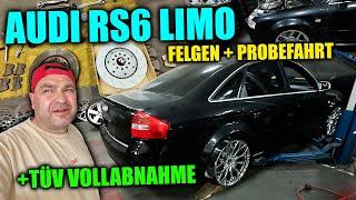 Audi RS6 C5 Limo - Tüv für den Japan Import + Probefahrt & Felgen probestecken!