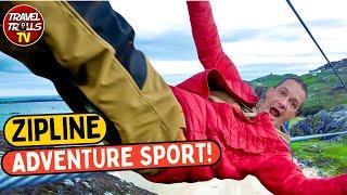 The Longest Fastest ZIPLINE For The Over 50's In SCOTLAND!