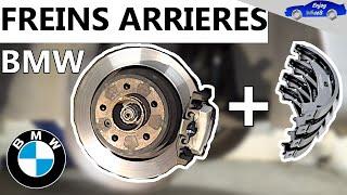 How to REPLACE the rear BRAKE PADS, DISC and BRAKE SHOES on your BMW