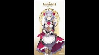 Genshin Impact - Noelle Idle Animation