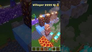 Villager IQ Test 2 | How smart is Minecraft Villager #minecraft #funny #iq #test