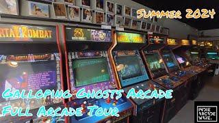 Galloping Ghosts Arcade Full Walkthrough, Arcade Tour 984 Games | Indie Arcade Wave