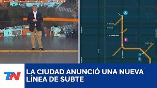 EL gobierno porteño anunció la construcción de una nueva linea de subte