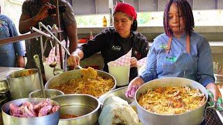 EXTREME!! River Food QUEENS Of Jamaica!! TONS Of Meat Eating!!