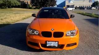 Restyle It - restyleit.ca- 2011 BMW 135 GTS - Fire Orange Wrap