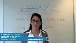 Financial Factors When Buying Overseas Property