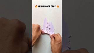 HOMEMADE CLAYin 10 Sec DOMS Eraser Clay Super Soft Clay #shorts #ytshorts #clay #slime