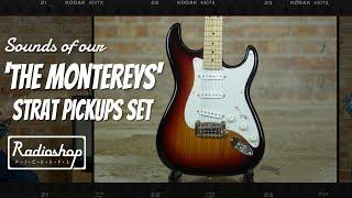 Radioshop Pickups 'The Montereys' Strat Pickup Set w/ Fender Blues Junior