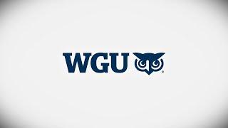 WGU is a university built for students.