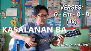 KASALANAN BA | Guitar Tutorial for Beginners