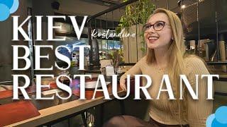 BEST RESTAURANT IN KYIV, UKRAINE | OSTANNYA BARYKADA REVIEW | TRADITIONAL UKRAINIAN FOOD