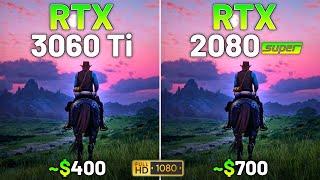 10 Games on RTX 3060 Ti vs RTX 2080 SUPER in 2023 - 1080p