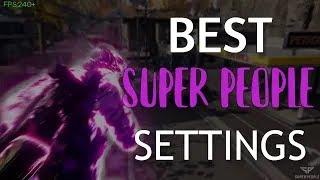 In Depth Super People Settings