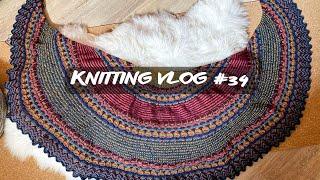 Knitting Vlog #34 I Entspanntes Stricken, Endzüge Aurora Cabin Shawl, Pink Soda Shawl