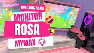  Unboxing ASMR Monitor Rosa Mymax 