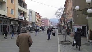 3 minutes walk through the streets of Novi Pazar, Serbia