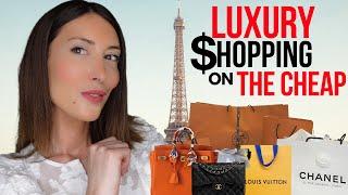 How to buy luxury brands CHEAPER in Paris - Paris shopping tips