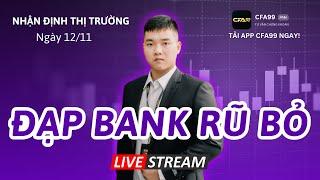 Nhận Định Thị Trường Chứng Khoán 12/11: Vnindex Rũ Bỏ Cực Mạnh, Bank Giảm Sốc. Phân Tích Cổ Phiếu