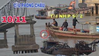 TRỤC VỚT NHỊP CÂU PHONG CHÂU SỐ 2 HÔM NAY NHƯ THẾ NÀY. HỒ SEN VLOG