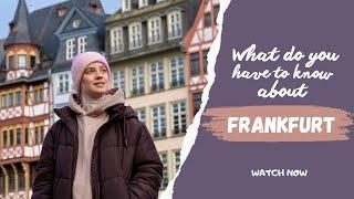 Frankfurt am Main. Is it worth visiting? Germany travel guide.