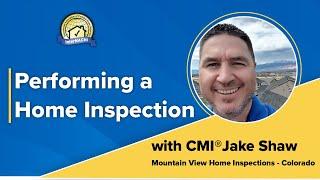 Performing a Home Inspection with Certified Professional Inspector, Jake Shaw.