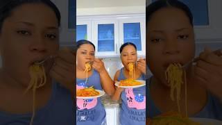 Yon bon espageti bbs #twinphas #food #twins #twinphas #haitiancreator #twinlife