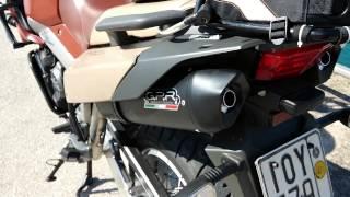 Aprilia Caponord with GPR Exhaust