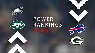 Week 1 NFL Power Rankings!