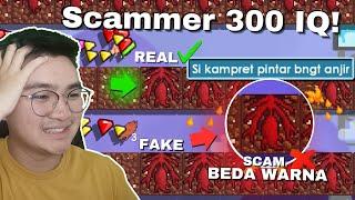 BAHAYA INI GILAK! SCAMMER INI IQNYA 300!! Gak Bisa Dibedain!! | Growtopia Scam 2024