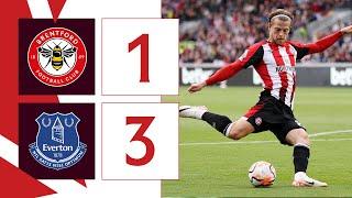 Brentford 1 Everton 3 | Jensen scores in Bees defeat | Premier League Highlights