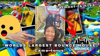 The Big Bounce America comes to Charlotte NC! Obstacle course, bounce house and more.￼