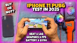 iPhone 11 PUBG Test in 2025 | After 6 Years Buy Or Not For PUBG | Price | Graphics | Heat & Lag