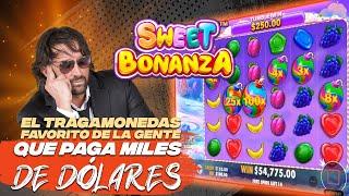 ¿Cómo jugar en el tragamonedas Sweet Bonanza en JuegaEnLínea.com?