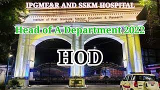 Head of A Department - 2022 // IPGME&R And SSKM Hospital, Kolkata @The_Red_Cross