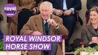 Cheerful King Blown-away at Royal Windsor Horse Show