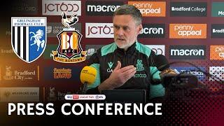 PRESS CONFERENCE: Alexander's thoughts ahead of Gillingham clash