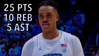 Armando Bacot (25 PTS, 10 REB, 5 AST) vs Duke | Feb 3, 2024