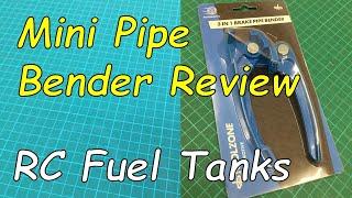 Mini Pipe Bender Review - Ideal for setting model engine fuel tanks - RC Model Aeroplane Fuel Tank