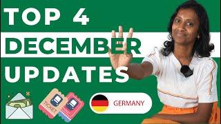 Upcoming Updates in Germany for December  2024 | Germany | English