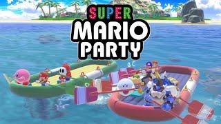 Super Mario Party [PARTNER PARTY!] Brother and Sister Challenge