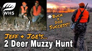 Cool Muzzleloader Buck And Doe Hunt | Sturgis Family