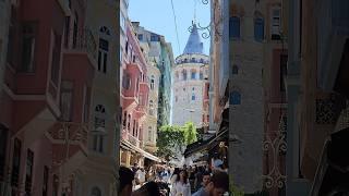 Galata Tower  #galatatower #istanbul #turkey #travel #walkthrough #viralvideo