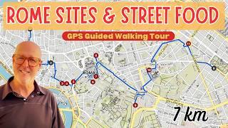 Rome In A Day Walking & Street Food Tour | Free GPS Self Guided