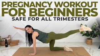 Pregnancy Workout For Beginners (35-Min Easy-To-Follow Prenatal Workout)