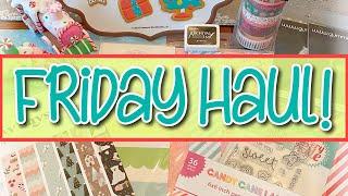 9/13/24 Friday HAUL ~ KSCraft, Scrapbook.com, Color Me Nordic, and Christmas from Walmart!