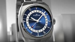 Discover the Details: Fortis Vagabond Blue Dusk.